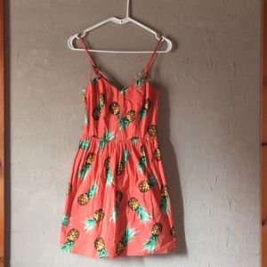 Charolette Russe Pineapple Strappy Dress